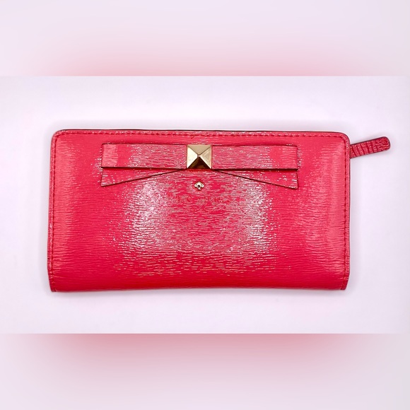 KATE SPADE Epi Leather Bifold Wallet - Picture 1 of 7